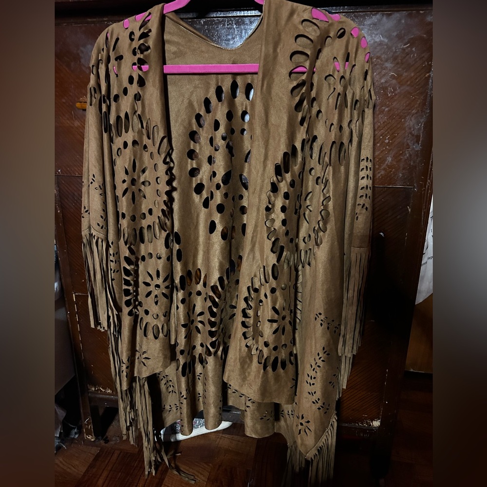 Western style cardigan